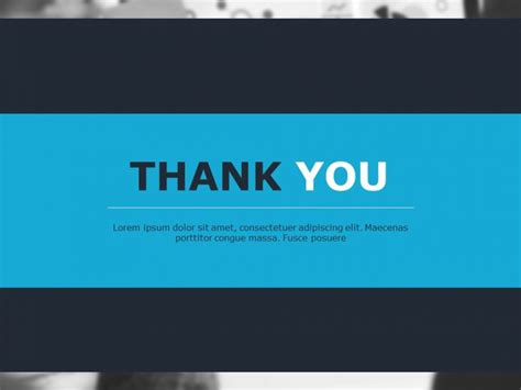 Thank You Slide | PowerPoint Template | Powerpoint templates, Business powerpoint presentation ...