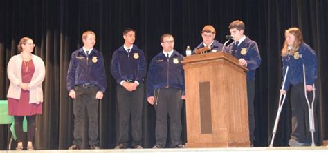 Krueger, Maker take top spots in FFA Creed Speaking contest – Sterling Journal-Advocate