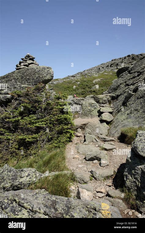 Appalachian Trail.... White Mountains New Hampshire USA Stock Photo - Alamy