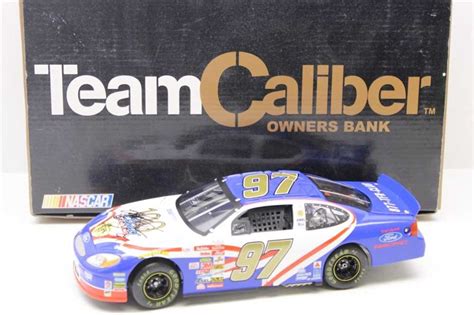 Kurt Busch Autographed #97 2001 100 Years of Ford Racing 1:24 Team ...