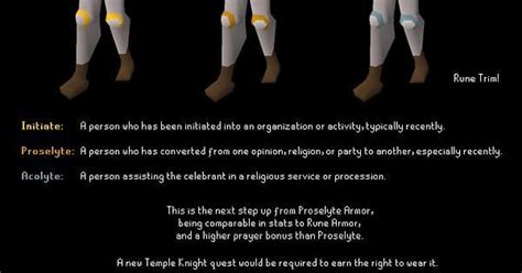 [SUGGESTION] Upgraded Proselyte Armor - Acolyte Armor : r/2007scape