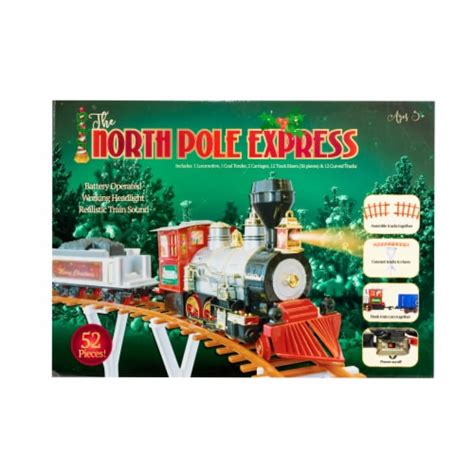 Gener8 North Pole Express Christmas Train Toy, 4 ct - Ralphs