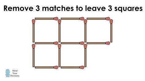 Can You Solve These Matchstick Puzzles? - YouTube