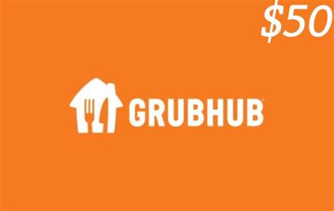 Grubhub Gift Card $50 | US Account Only digital