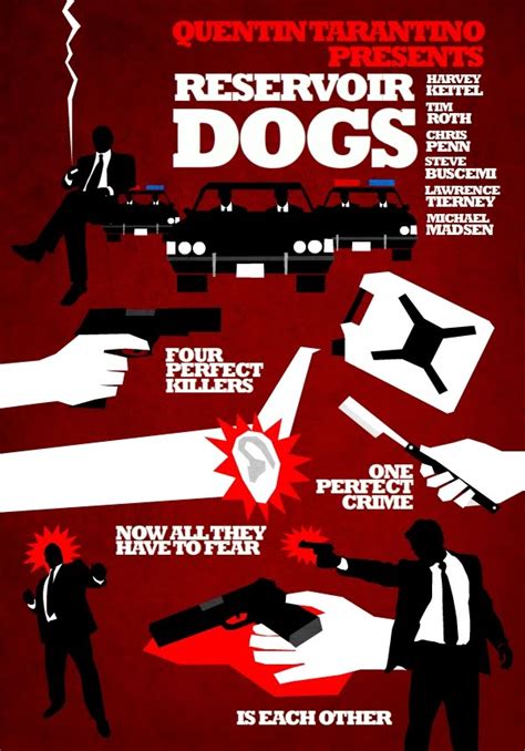 Alternate Movie Poster Designs for Tarantino's Reservoir Dogs