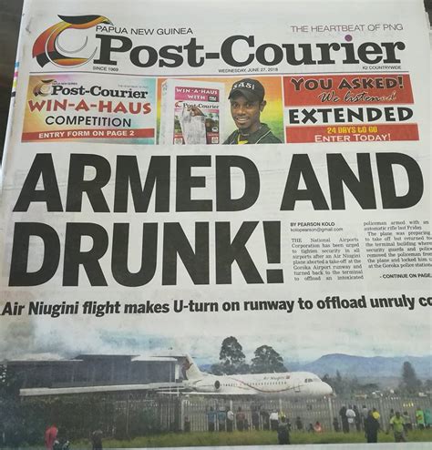 Air Niugini labels Post Courier report 'incorrect and misleading' | Papua New Guinea Today