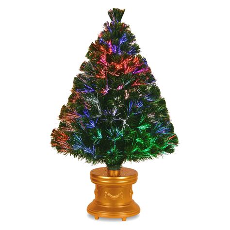 36" Fiber Optic Fireworks Evergreen Tree - Walmart.com - Walmart.com