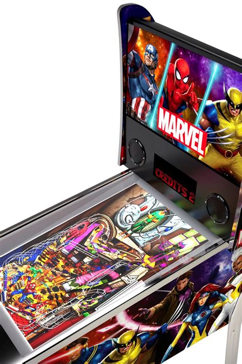 Arcade1Up Gets Into Digital Pinball with a 3/4-Scale Marvel Machine