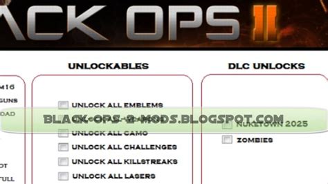 I Like Shareware: CHEATS CODES FOR BLACK OPS PS3