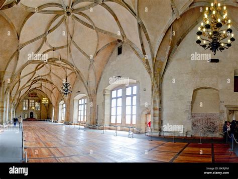 Prague castle interior hi-res stock photography and images - Alamy