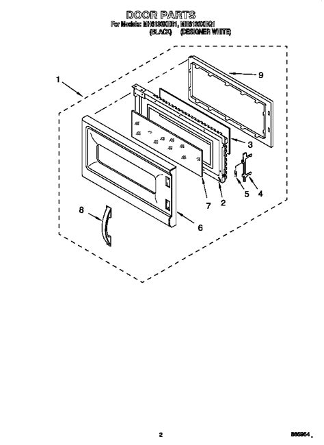 Whirlpool Parts: Whirlpool Microwave Parts