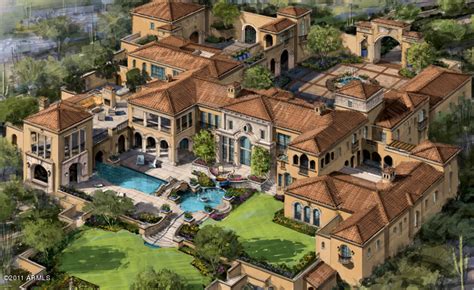 Proposed Spanish Mediterranean Estate In Scottsdale, AZ | Homes of the Rich