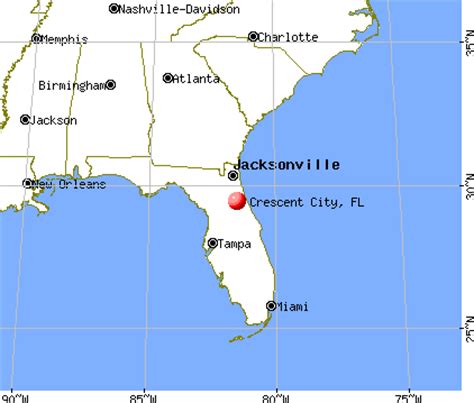 Crescent City, Florida (FL 32112) profile: population, maps, real estate, averages, homes ...