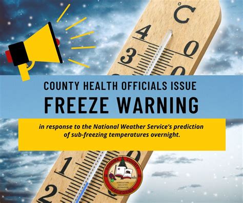 Sonoma County issues freeze warning through Wednesday morning - City of ...