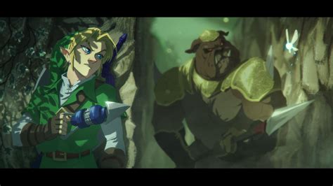The Legend of Zelda: OoT- Link vs Moblin by Txikimorin on DeviantArt
