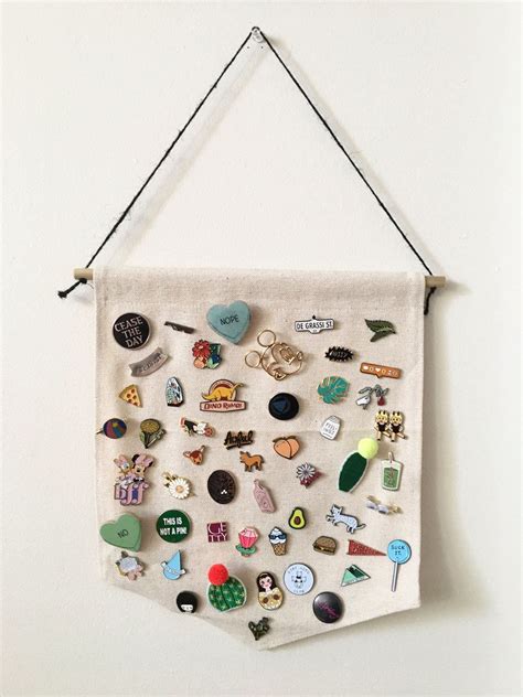 Enamel Pin Display Banner Multiple Sizes Badge Display - Etsy | Pins badge display, Room diy ...