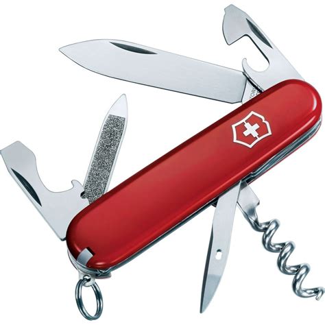 Victorinox Swiss Army Sportsman Pocket Knife (Red) - Walmart.com - Walmart.com