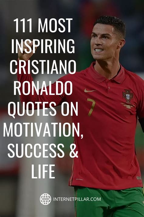 111 Most Inspiring Cristiano Ronaldo Quotes on Motivation, Success ...