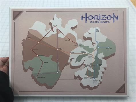 Horizon Zero Dawn Map Comparison