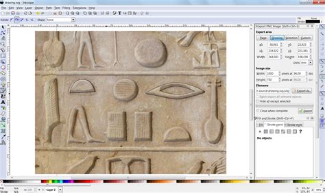 Drawing in Inkscape – Nicky van de Beek | Egyptologist