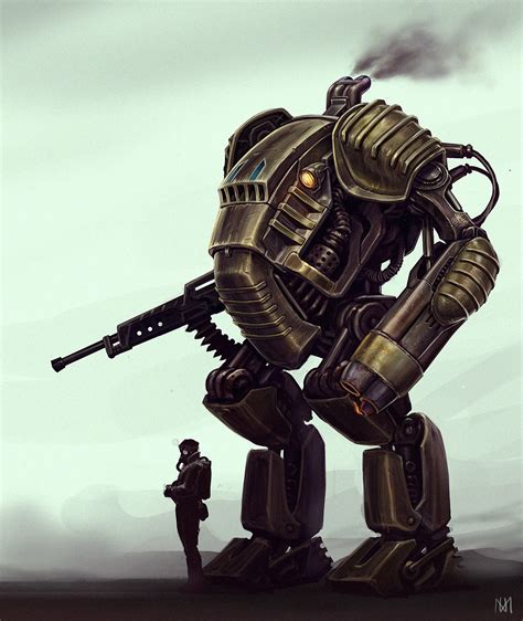 Dieselpunk Mecha by Nagy Norbert : r/ImaginaryDieselpunk