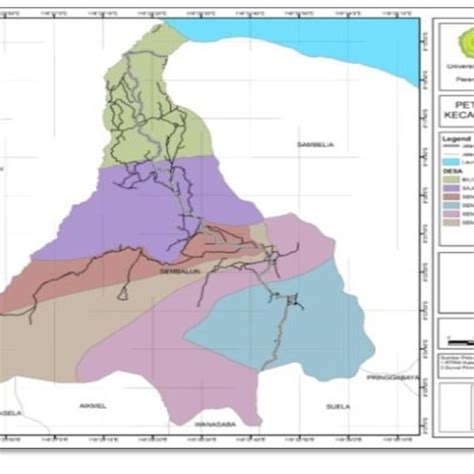 Administrative map of Sembalun Sub District | Download Scientific Diagram