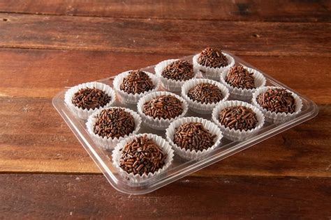 Premium Photo | Typical brazilian brigadeiros various flavors over ...