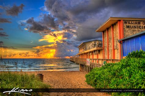 Lake Worth Pier Sunrise at the Beach