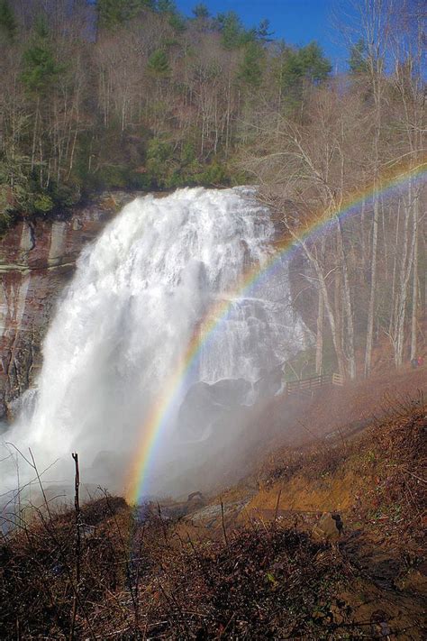 Rainbow Falls, North Carolina - in Nantahala National Forest near ...