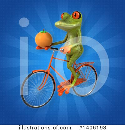 Green Frog Clipart #1406193 - Illustration by Julos