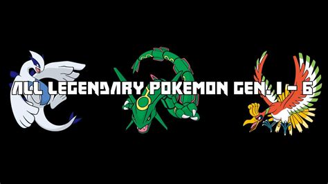 Pokemon Gen 6 Legendaries