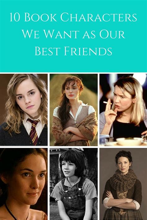 10 Female Book Characters We Want as Our Best Friends | Female book characters, Female books ...