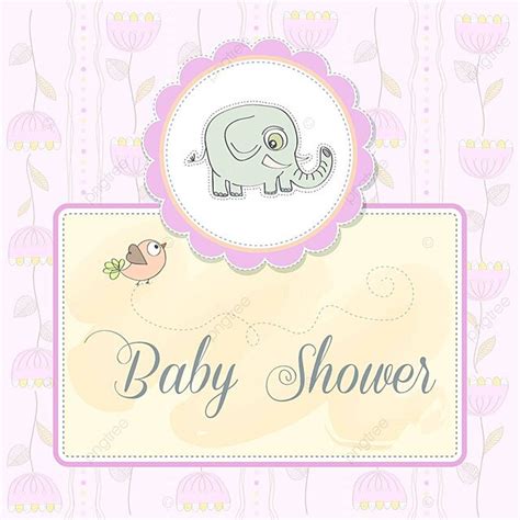 Romantic Baby Announcement Card Pink Toy Kid Vector, Pink, Toy, Kid PNG and Vector with ...