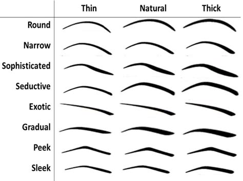 Different Types Of Eyebrows And How To Shape Them Perfectly