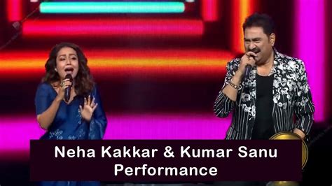 Neha Kakkar and Kumar Sanu Performance | Aankh Marey Song | Indian Idol #sonytv - YouTube