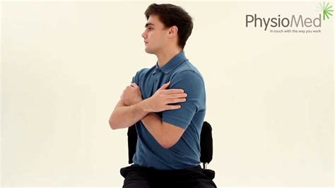 Physio Med - Neck and Upper Back Stretching Exercises: Occupational Physiotherapy - YouTube