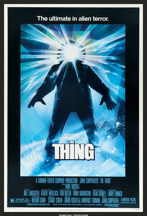 The Thing (1982) Original One Sheet Movie Poster - Original Film Art ...