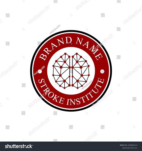 Stroke Clinic Logo Template Design Creative Stock Vector (Royalty Free) 2206081153 | Shutterstock