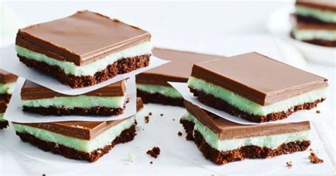 Chocolate Mint Squares - Kitchen Cookbook