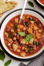 Vegetable Bean Soup Recipe - Slow Cooker