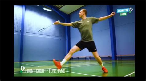 Badminton Footwork Part 1 : net shots and recovery footwork - Badminton ...