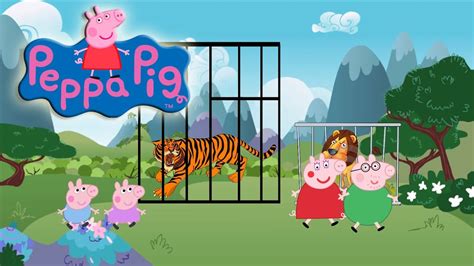 Peppa Pig Goes To The Zoo - Rain Will