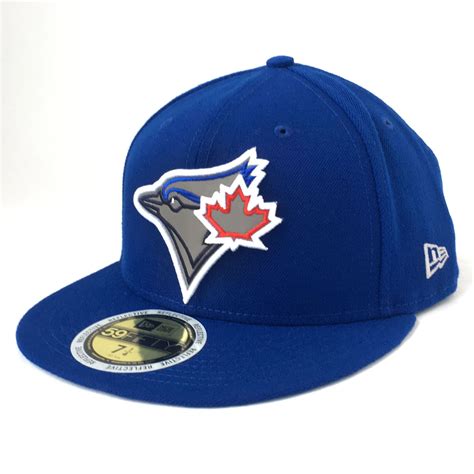 Toronto Blue Jays MLB Flected Team Trim 59Fifty Baseball Cap | SportBuff