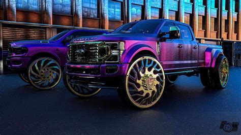 GTA 6 Called, They Want These Ostentatious Ford and Ram Trucks Back - autoevolution