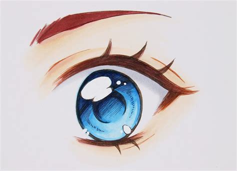 Dessin Manga Yeux Qui Pleurent - Dessiner Manga