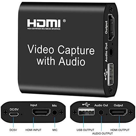 4k HDMI Capture Device with Loop Out, HD 1080P 60FPS for Live Streaming Device in Nairobi Kenya ...