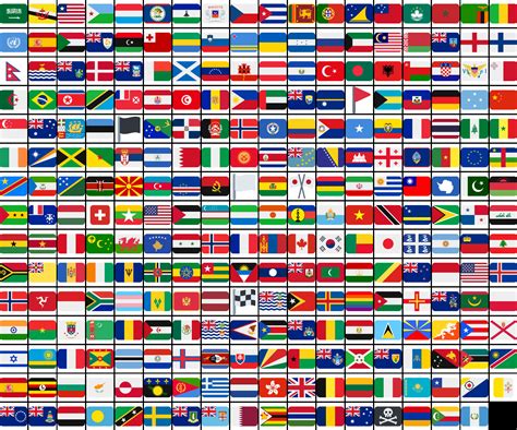 Flags of the World Emojis Bundle, ALL Official Country Flag Emojis Plus ...