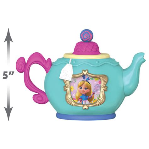 Disney Junior Alice's Wonderland Bakery Tea Party, Kids Tea Set for 2 ...