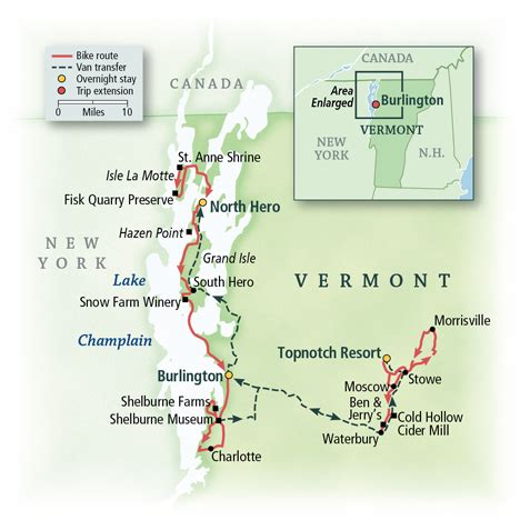 Vermont Lake Champlain Guided Bike Tour | VBT Bicycling Vacations