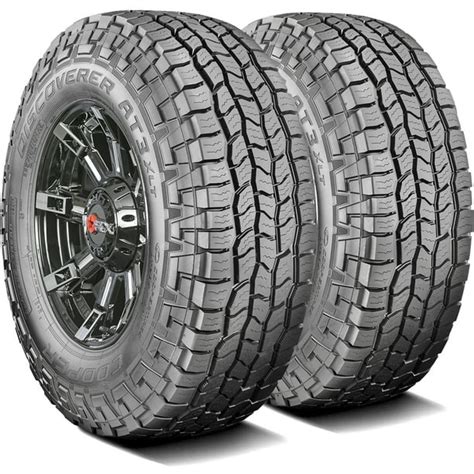 Pair of 2 (TWO) Cooper Discoverer AT3 XLT LT 285/65R18 Load E 10 Ply AT A/T All Terrain Tires ...